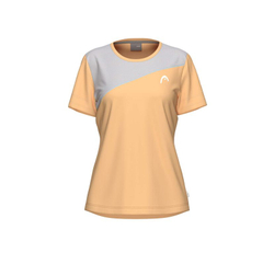 Женская теннисная футболка Head Tie-Break- apricot