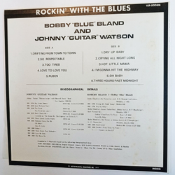 Винтажная виниловая пластинка Bobby Blue Bland And Johnny Guitar Watson (Japan 1977)