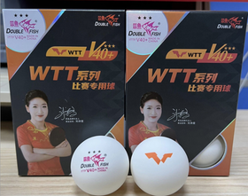 Double Fish 3*** V40+ WTT ITTF (12 мячей)