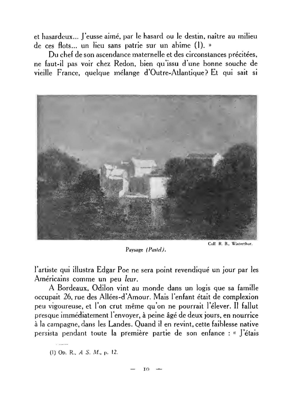 Odilon Redon. peintre, dessinateur et graveur | André Mellerio