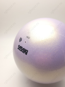 Мяч Sasaki 18,5 см серия "Аврора" Лавандовый LD (Lavender)