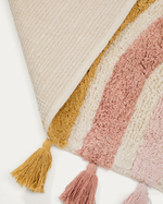 Ковер Tadea 100% хлопок разноцветная радуга 90 x 150 см