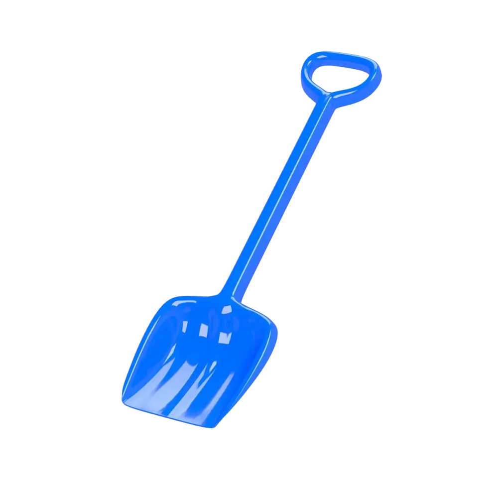 Лопатка детская «Непоседа» 51 см, цвет в ассортименте