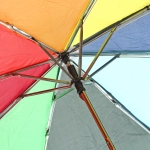 Зонт женский механический «Ultramarine - Радуга», 8 спиц, d-97см, длина в слож. виде 24см●