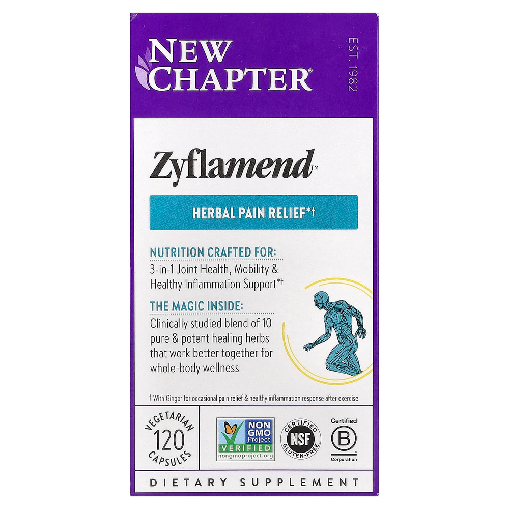 New Chapter, Zyflamend™, 120 вегетарианских капсул