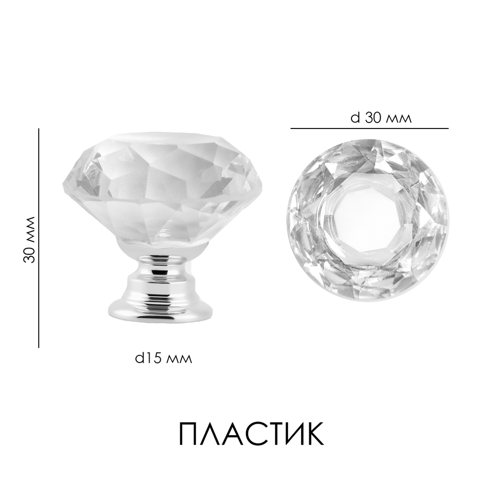 Ручка-кнопка 8.2.3, 1 шт