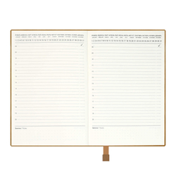 Ежедневник недатированный ESCALADA, А5, 160 л., арт. 70657/ 15 ПИКЕ МАКРО КОРИЧНЕВЫЙ (кожзам: 146x211 мм, мягкий переплёт, запаянный край, материал обложки: искусственная кожа "Виннер", искусственная кожа "Пике макро"; способ крепления блока: ниткошв