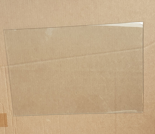 Стекло внутреннее дверки духовки 418х283 мм