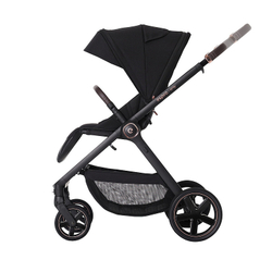 Детская коляска 3 в 1 Espiro Only 2025 и автокресло Pi Black 410 stylish black/Чёрный (Black 110)