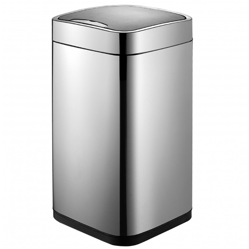 Ведро для мусора WeltWasser Rone MT 28L сенсорное 10000000876 Хром матовый