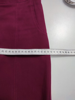 Брюки "Золотой песок" бордо 40 размер