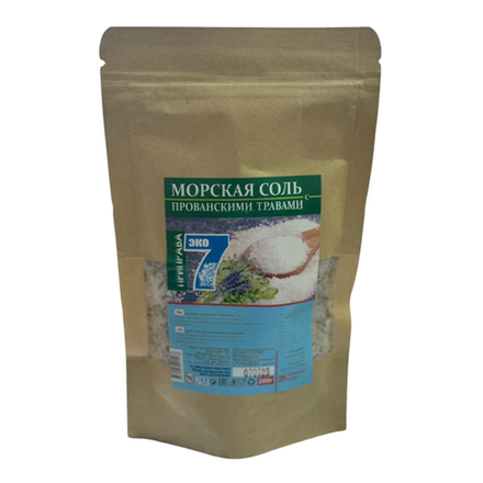 Соль Эко-7 морская с прованскими травами 200 гр