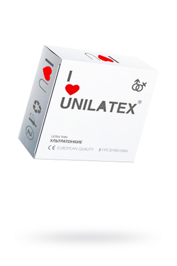 Презервативы Unilatex Natural Ultrathin ультратонкие, 3 шт