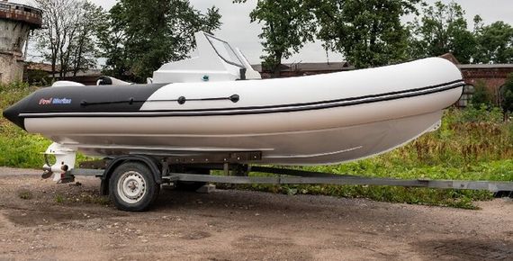 Надувная лодка ProfMarine RIB 550.2 с алюминиевым корпусом (двухконсольный)