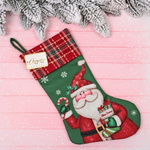 Носок ноогодний "Дед Мороз с подарками" 19*34 см