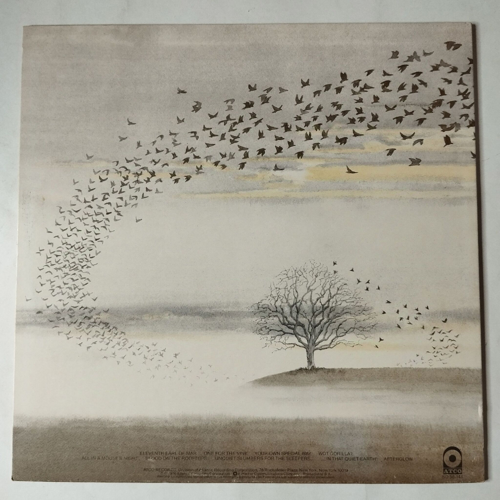 Винтажная виниловая пластинка LP Genesis Wind and Wuthering (USA 1977)