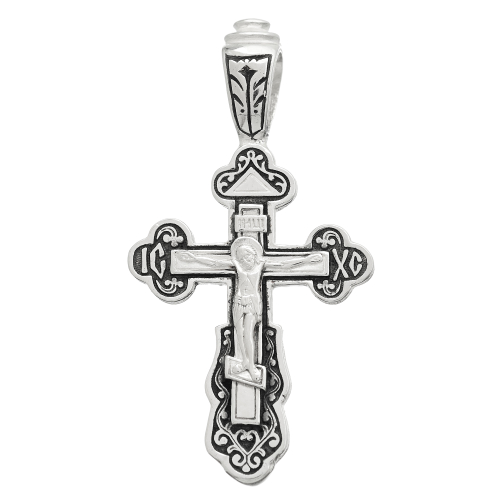 Крест из серебра/Частичное чернение