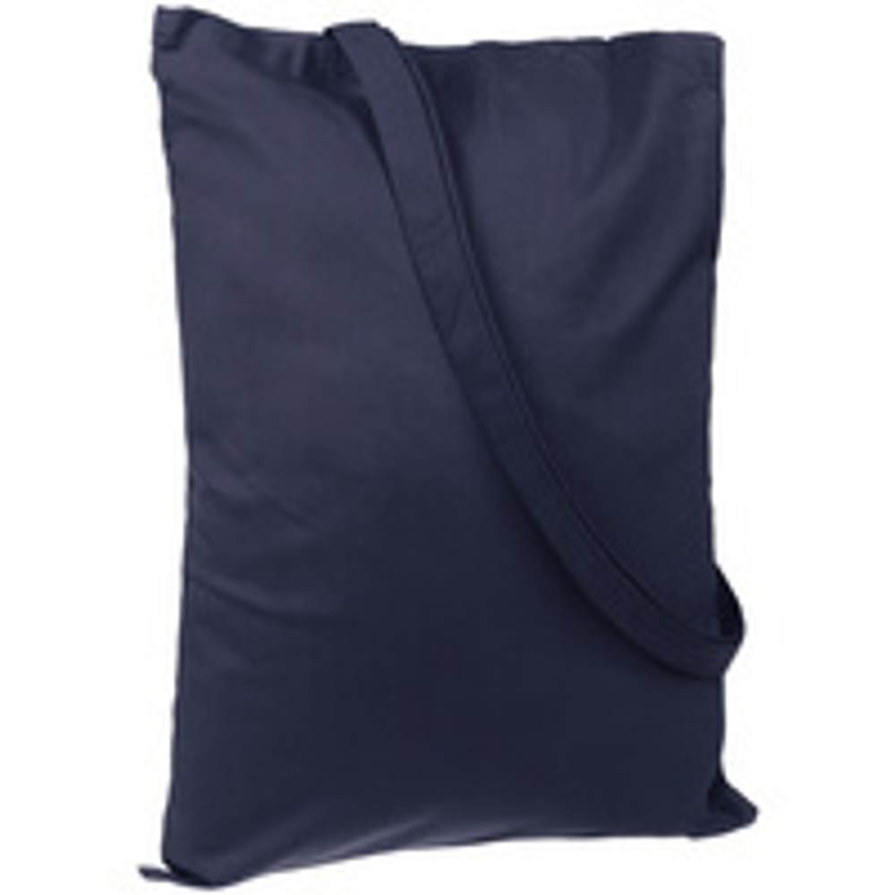 Холщовая сумка Basic 105, темно-синяя