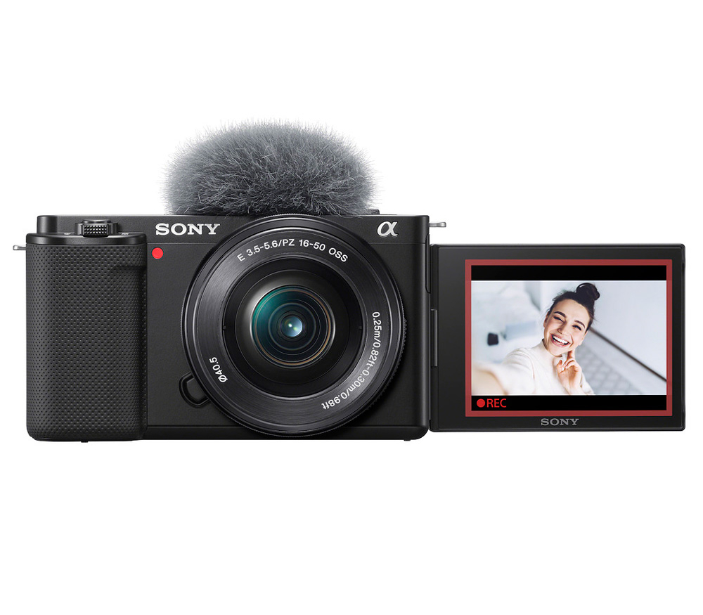 Беззеркальный фотоаппарат Sony ZV-E10 Kit 16-50mm, черный (уцененный)