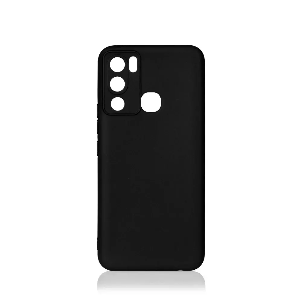 Силиконовый чехол  для Infinix Hot 12 i  black DF