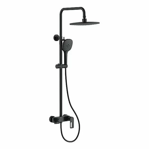 Душевая система Black&white Gravity GL-9102-MB черная матовая