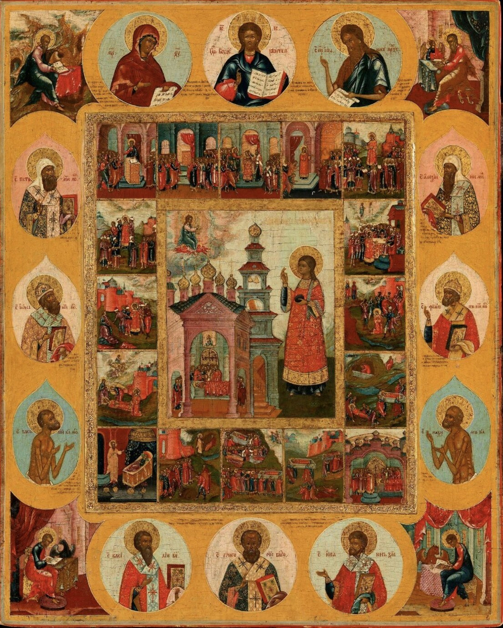 Стефан святой Апо­стол, пер­во­му­че­ник и ар­хи­ди­а­кон с житием. Деревянная икона на левкасе мастерская Иконный Дом