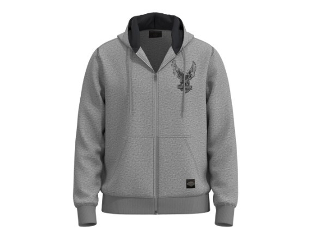 Толстовка Grey Heather Harley-Davidson