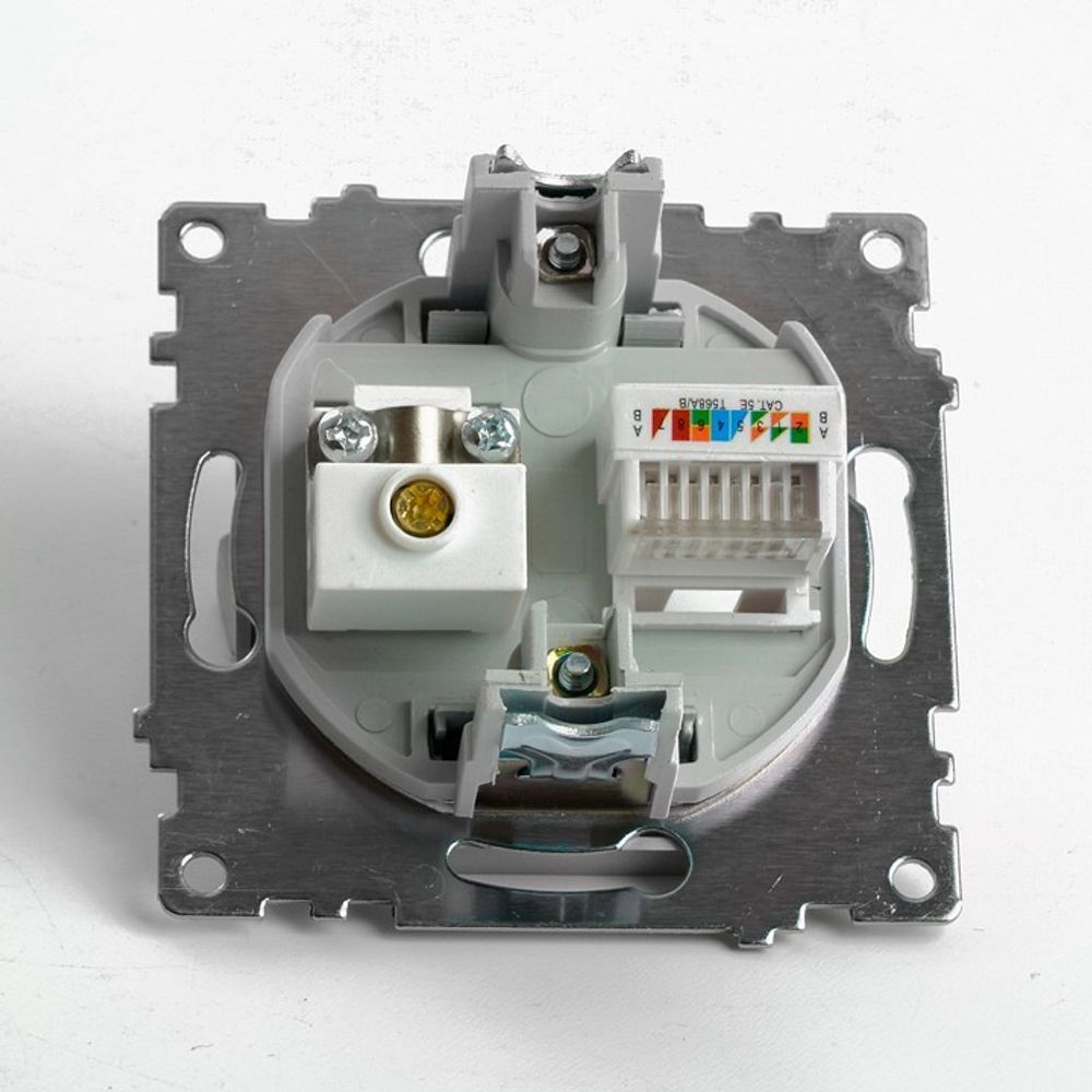 ТВ-розетка без рамки Stekker Катрин 49183