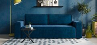 Диван Норд Велюр Monolit синий