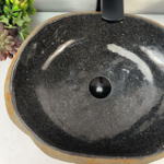 Каменная раковина из речного камня RS-05290 (50*39*14) 0861 из натурального камня