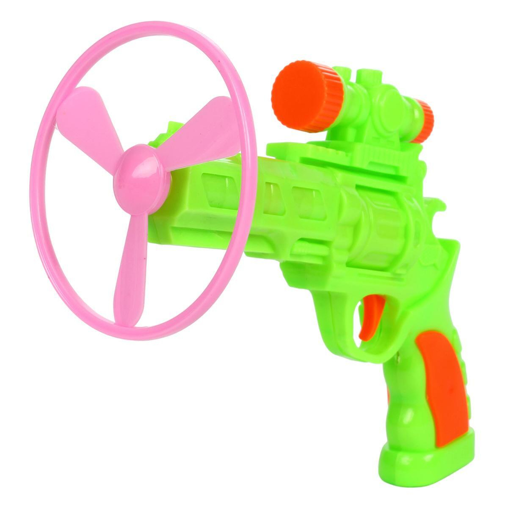 Игровой набор Запускалка пистолет со светом 3 кольца, 3-4 цвета микс, с-40831