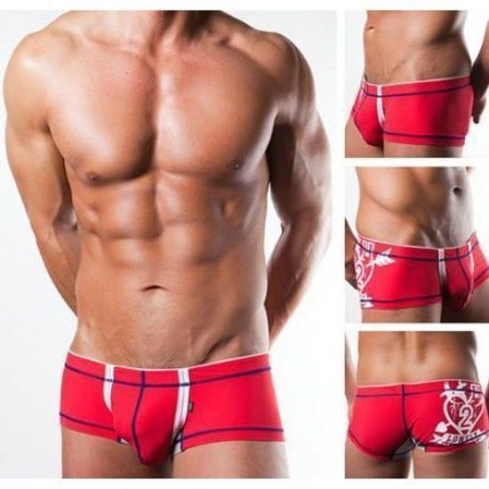 Мужские трусы хипсы красные TOOT TT00037