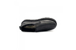 UGG Stitch Slip Leather Black
