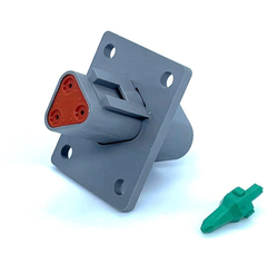 Разъем с фланцем DT04-3P-L012