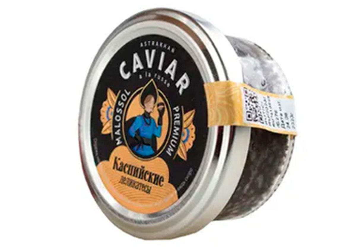 Икра стерляжья "Каспийские Деликатесы", 50г
