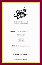 Альбом South Club - Twice 4th Single Album