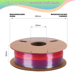 Пластик Eryone Silk Rainbow PLA 1.75mm 1kg Candy