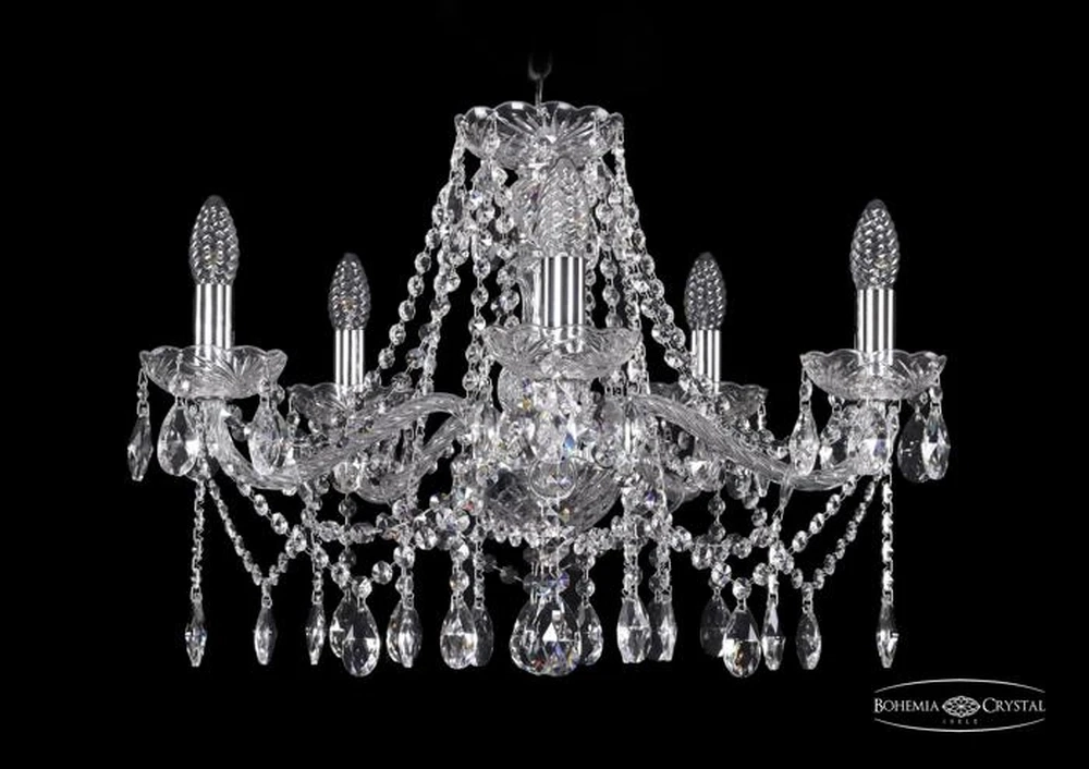 Подвесная люстра Bohemia Ivele 1413/5/200/Ni