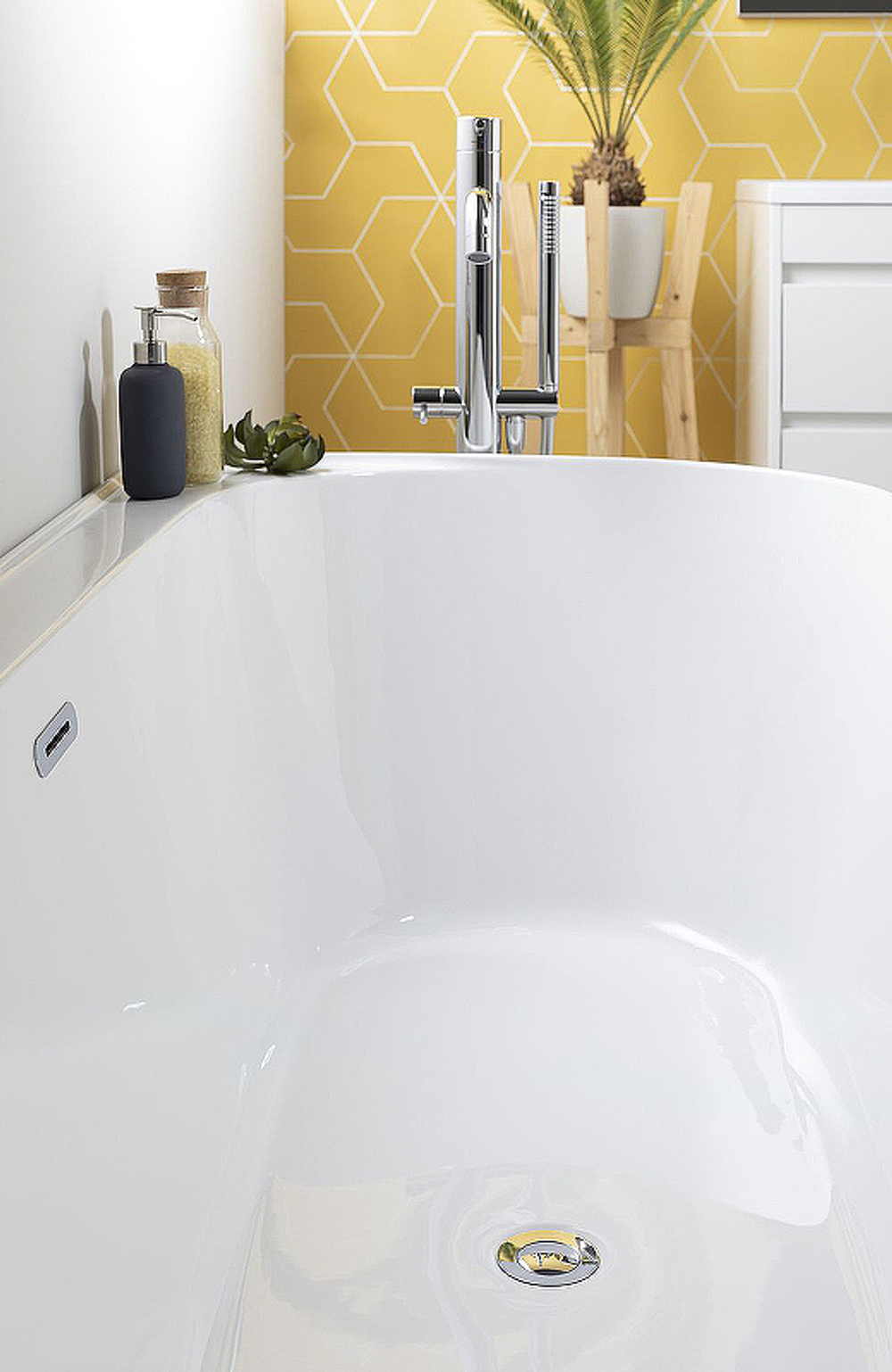 Акриловая ванна Allen Brau Priority 3 170x78 2.31003.21 белый матовый