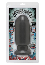 Анальный стимулятор Shell Shock Large - 21,6 см. (Цвет: серый)