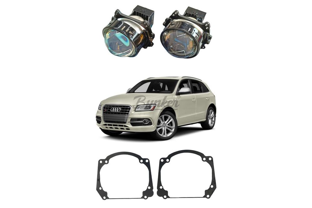 Комплект для замены штатных линз Audi Q5 Valeo