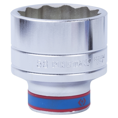 KING TONY (633058M) Головка торцевая стандартная двенадцатигранная 3/4", 58 мм