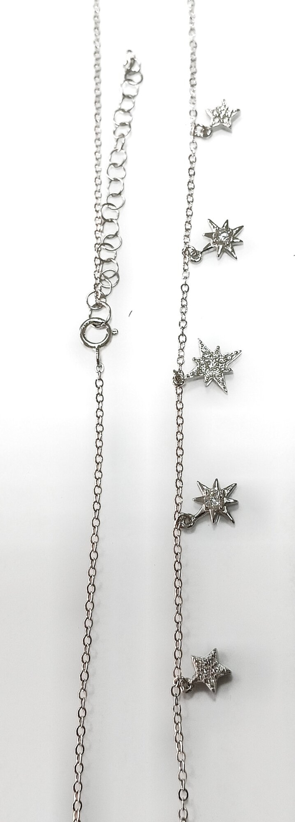 Колье ювелирное из серебра