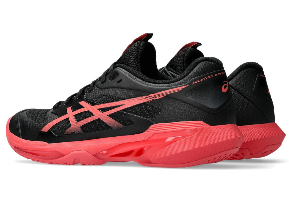 Женские Кроссовки теннисные Asics Solution Speed FF 4 - black/sienna