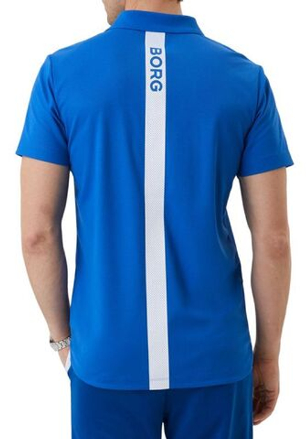 Мужское теннисное поло Björn Borg Ace Polo - небесный