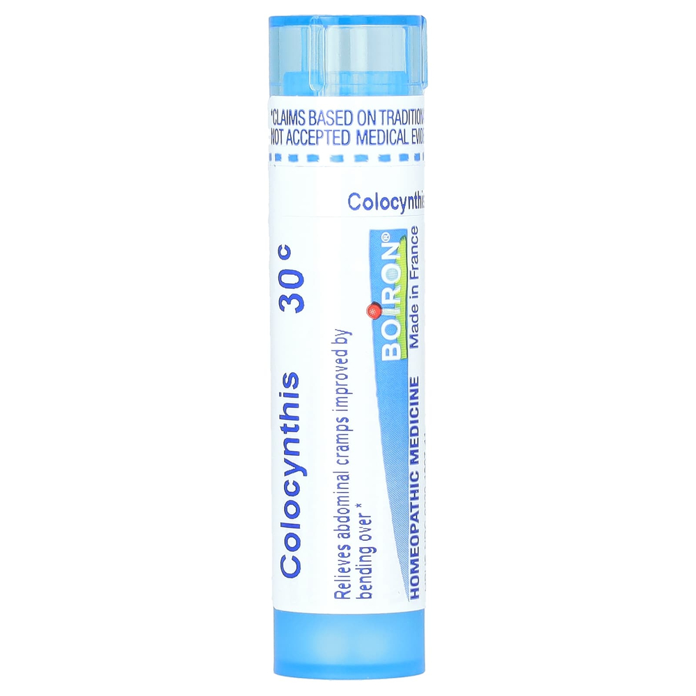 Boiron, Colocynthis 30C, средство от спазма желудка, прибл. 80 гранул