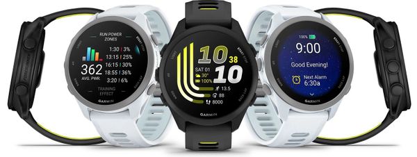 Умные часы Garmin Forerunner 170 Music, Белый | Whitestone/Cloud Blue (010-03920-11 | 010-03920-53)