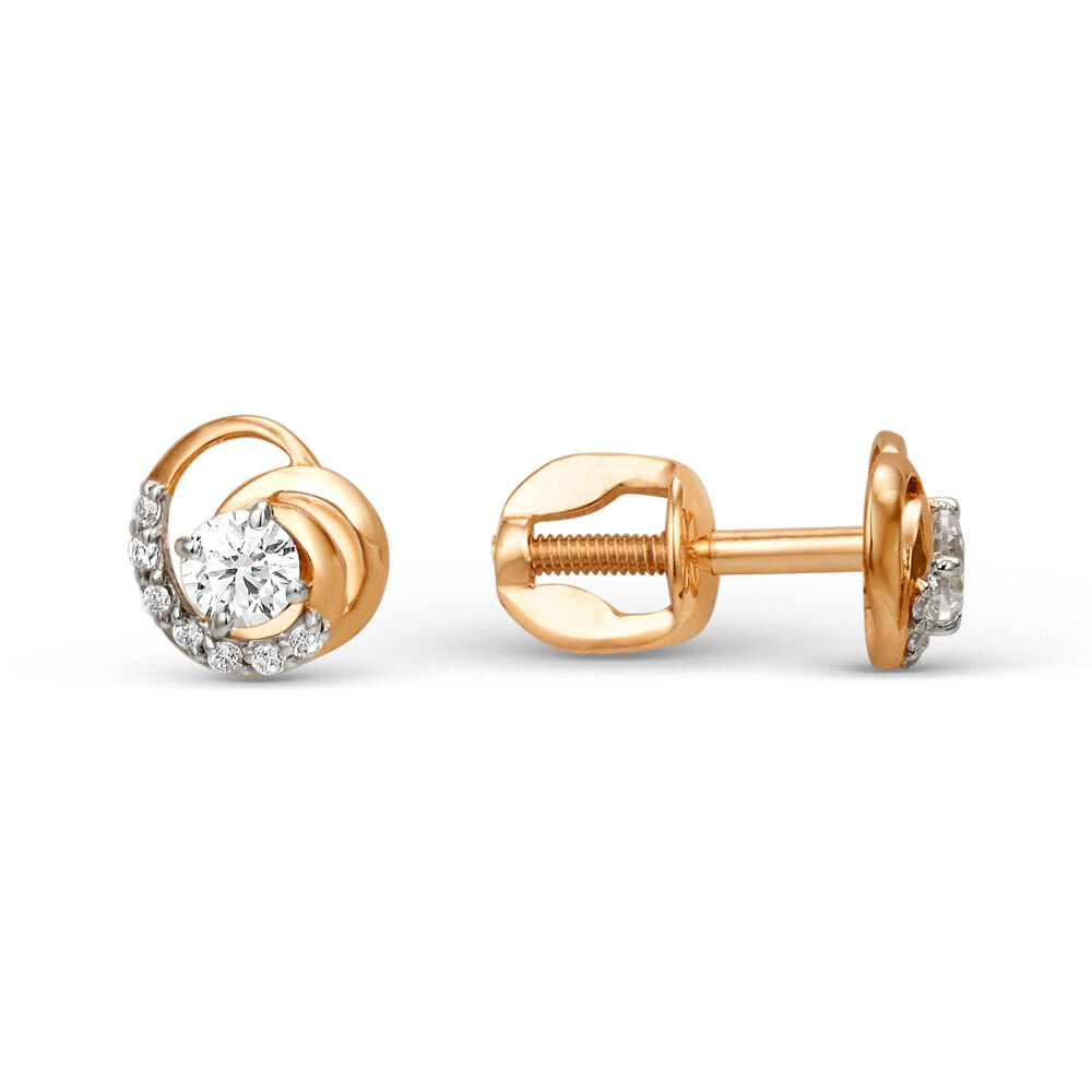 Серьги из золота 585 пробы