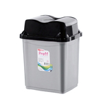 Контейнер для мусора с плавающей крышкой "Proff" 9 л цвет в ассортименте