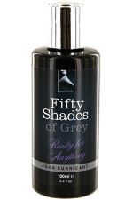 Лубрикант из серии «50 оттенков серого» на водной основе: Ready for Anything Aqua Lubricant - 100 мл.